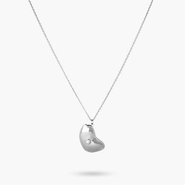 Amare Wear Irregular Heart Shape Locket Necklaces Men's