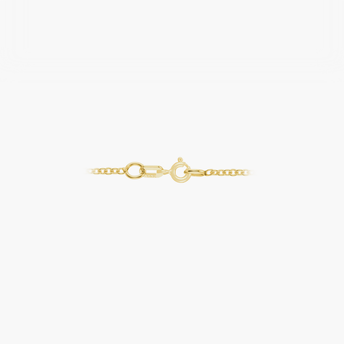 Birthday Necklace August - Peridot 14k gold necklace