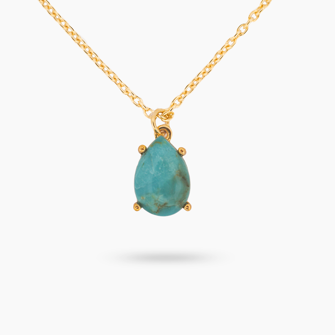 Amare Wear Celebration Collection - December Birthstone Necklace Turquoise