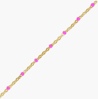 Pink Lollipop 14K Yellow Gold