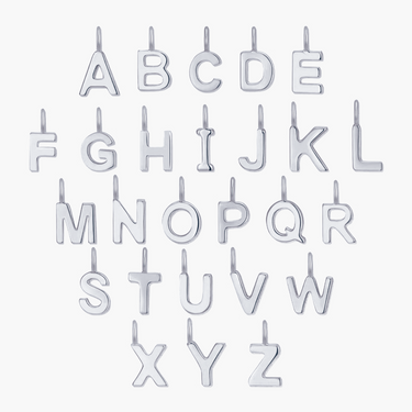 Amare Wear Silver BFF Initial Charms