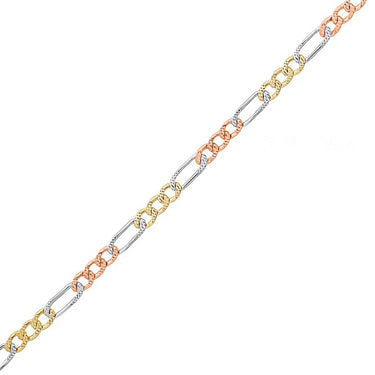 Tri-color Legacy 14K Gold