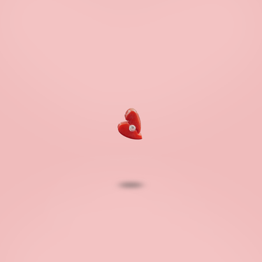 Love Aches Red Earrings - AMARE WEAR